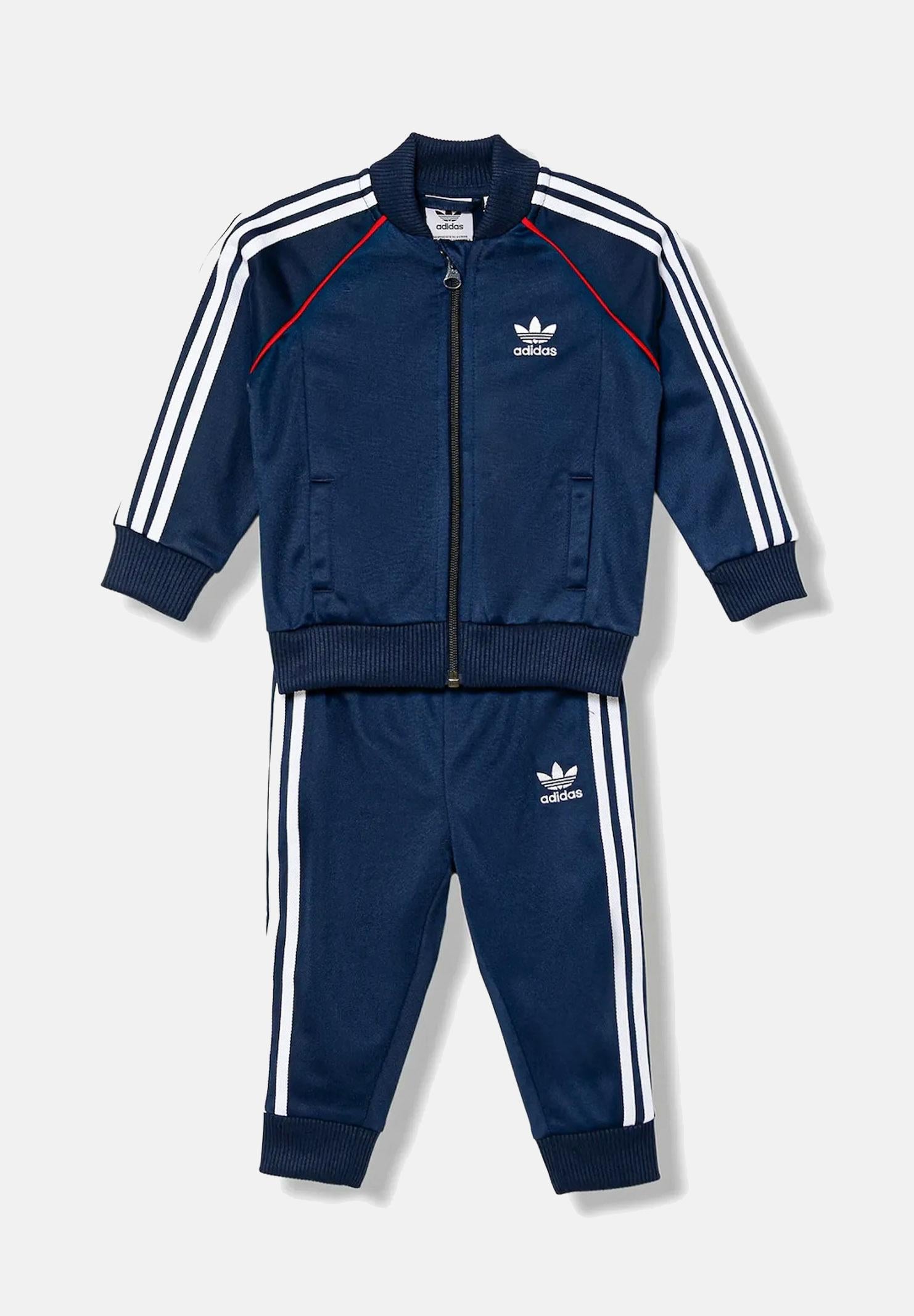 ADIDAS ORIGINALS Tuta Adicolor SST blu da neonato JY0011  ADIDAS ORIGINALS 