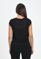 MAX MARA Blusa smanicata Ovest nera da donna 2526946011600 003 MAX MARA 
