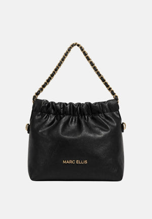 MARC ELLIS Borsa a spalla Ava Pearl nera da donna AVA-PEARL BL MARC ELLIS 