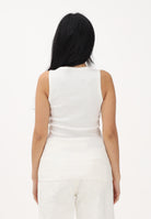 PINKO Canotta bianca da donna con stampa vintage 106901A3BX Z05 PINKO 