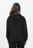 DSQAURED2 Felpa con cappuccio nera per donna, ragazzi e bambini con logo Beads DQ3016D009B DQ900 DSQUARED2 