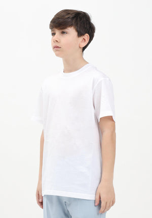 I'M BRIAN T-shirt a manica corta bianca da bambino TS3327J 002 I'M BRIAN 