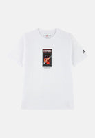 JORDAN T-shirt a manica corta Mint 10 bianca per bambino e bambina 95F856 001 JORDAN 