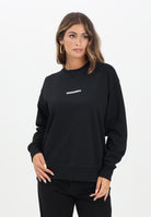 DSQUARED2 Felpa girocollo nera per donna, ragazzi e bambini con stampa logo DQ2739D0094 DQ900 DSQUARED2 