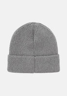 THE NORTH FACE Berretto grigio per uomo e donna con risvolto e logo box TNF NF0A8CHEDYY1 . THE NORTH FACE 