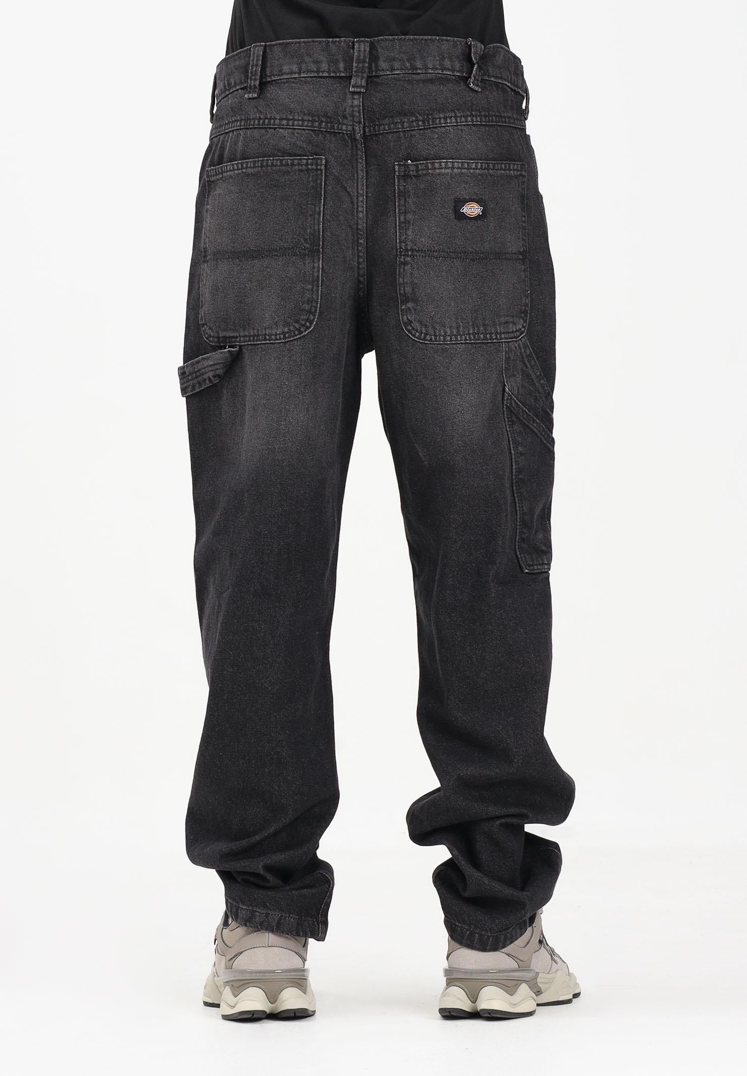 DICKIES Jeans Garyville in denim nero da uomo DK0A4XECL241 . DIckies 