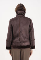 VICOLO Montone marrone da donna TF0091 FU69 VICOLO 