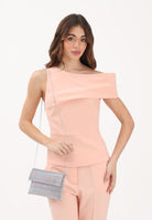 SIMONA CORSELLINI Top elegante rosa pesca da donna P26CPTO01401 V0697 SIMONA CORSELLINI 
