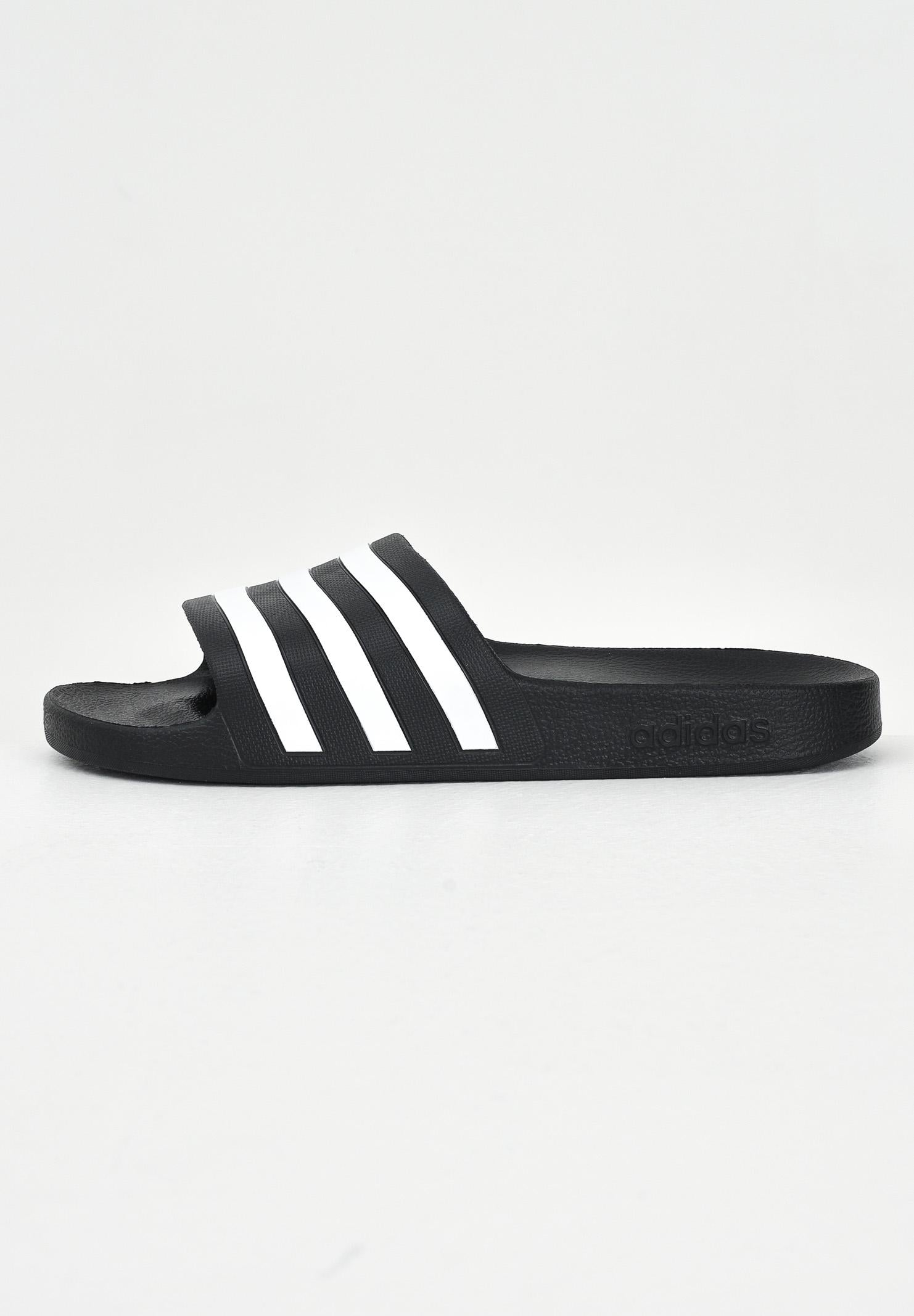 ADIDAS ORIGINALS Ciabatte Adilette Aqua nere da uomo F35543 . ADIDAS PERFORMANCE 