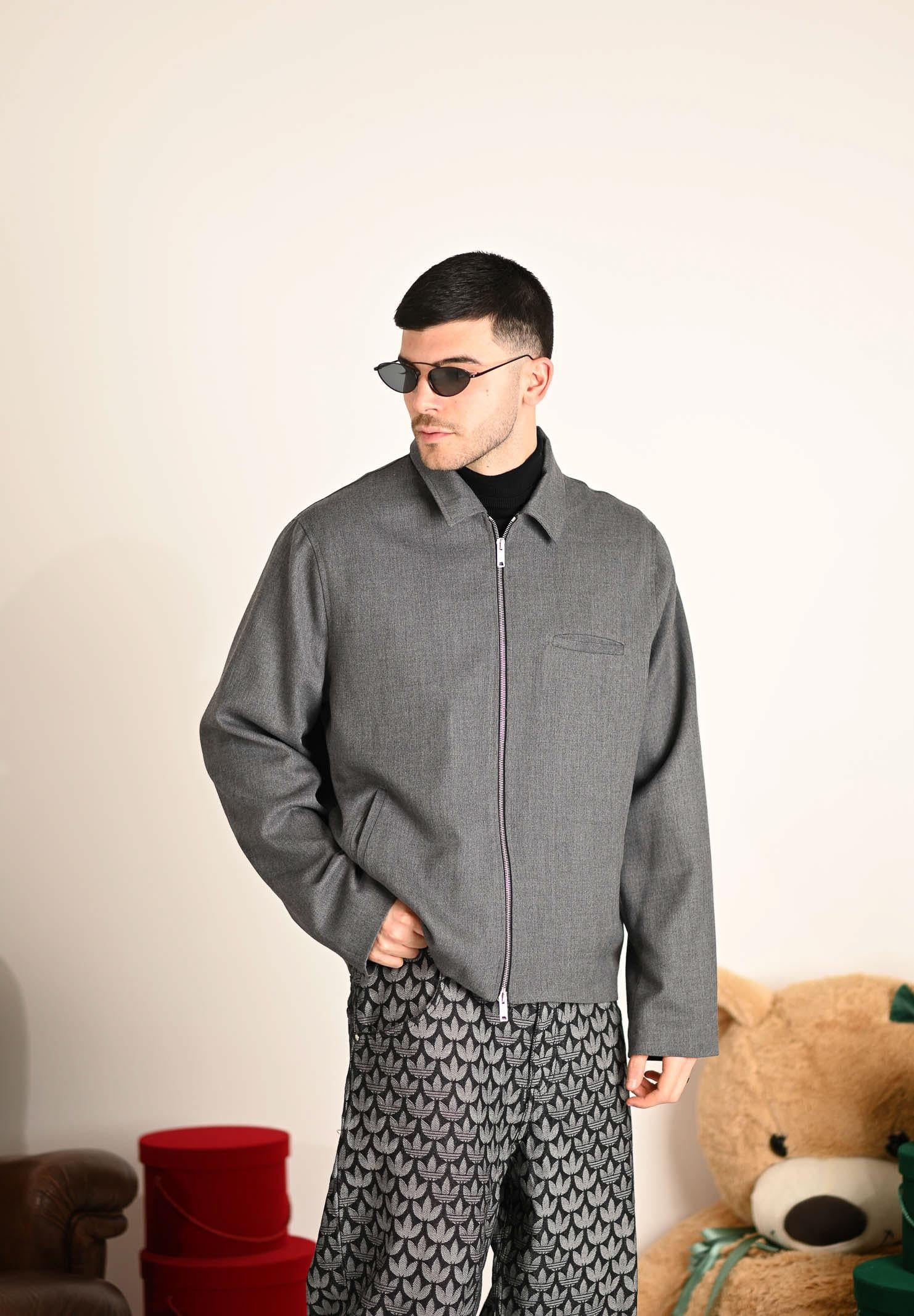 I'M BRIAN Giacca grigia da uomo GIU3472 GRIG I'M BRIAN 