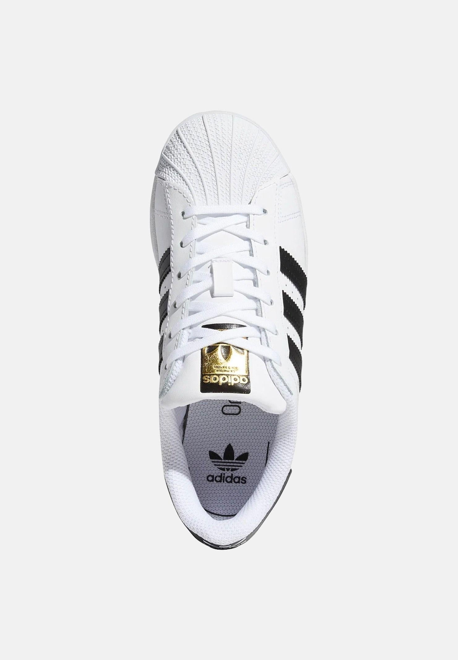 ADIDAS ORIGINALS Sneakers SUPERSTAR bianche per bambino e bambina FU7714 . ADIDAS ORIGINALS 