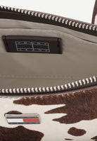 TOMMY JEANS Borsa a spalla MUST COW panna e marrone da donna AW0AW18061 0K6 TOMMY JEANS 