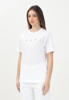 MARNI T-shirt a manica corta bianca per donna, ragazzi e bambine con logo Marni Outline M01466M00RF 0M100 MARNI 