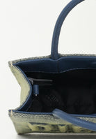 DIESEL Borsa DSL 3D in denim solarizzato da donna con logo istituzionale J02529P5499 H8457 DIESEL 