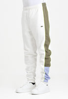 LACOSTE Pantalone sportivo bianco da uomo con motivo color block XH5923 9IV LACOSTE 