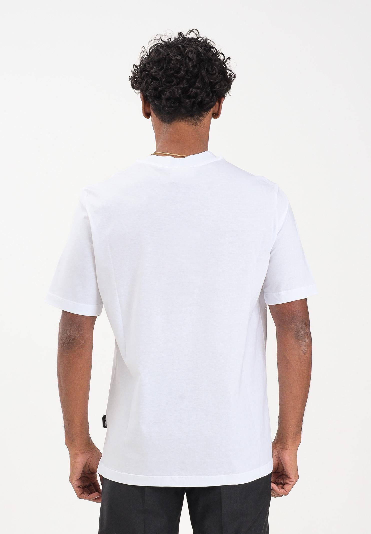 YES LONDON T-shirt a manica corta bianca da uomo XM4235 BI YES LONDON 