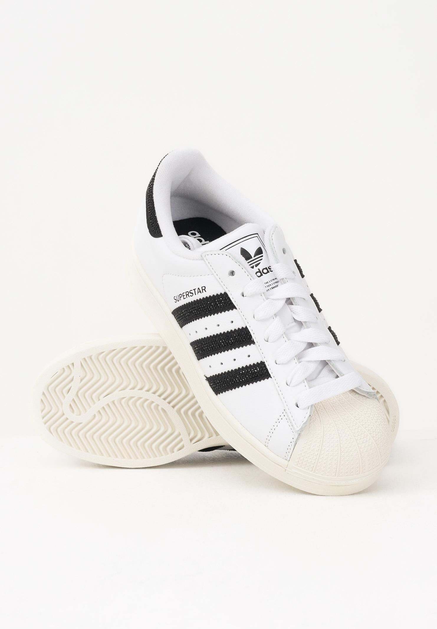 ADIDAS ORIGINALS Sneakers SUPERSTAR II bianche da donna HQ2285 . ADIDAS ORIGINALS 