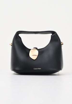 CALVIN KLEIN Borsa a mano nera da donna con fibbia LV04K3177G UB1 CALVIN KLEIN 