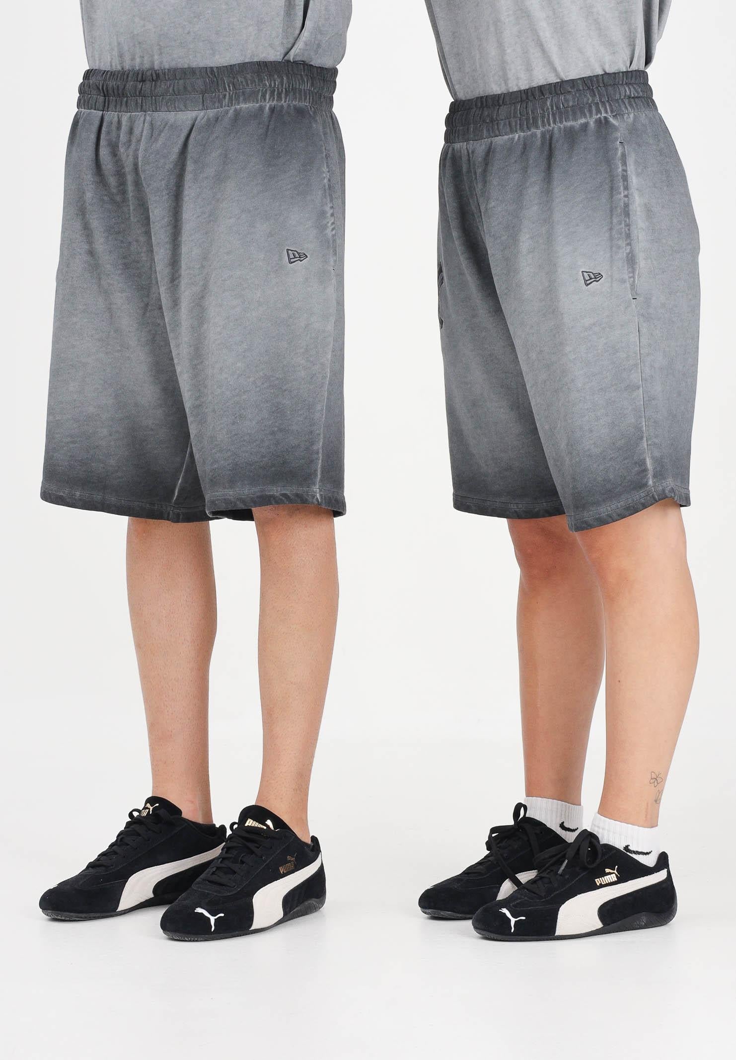 NEW ERA Shorts sportivo New York Yankees MLB Washed Logo grigio per uomo e donna 60856194 . NEW ERA 