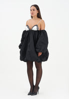 PINKO Abito corto nero da donna effetto balloon 105758Y3LE ZZ2 PINKO 