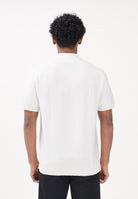 LACOSTE Polo a manica corta bianca da uomo in maglia bouclé AH1043 70V LACOSTE 