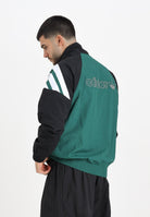 ADIDAS ORIGINALS Giacca a vento nera e verde da uomo JX3053  ADIDAS ORIGINALS 