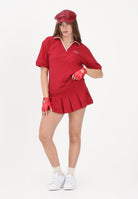 ADIDAS PERFORMANCE Gonna Seasonal Essentials Colorpop rossa da donna con leggings interni<BR/> KD3372 . ADIDAS PERFORMANCE 