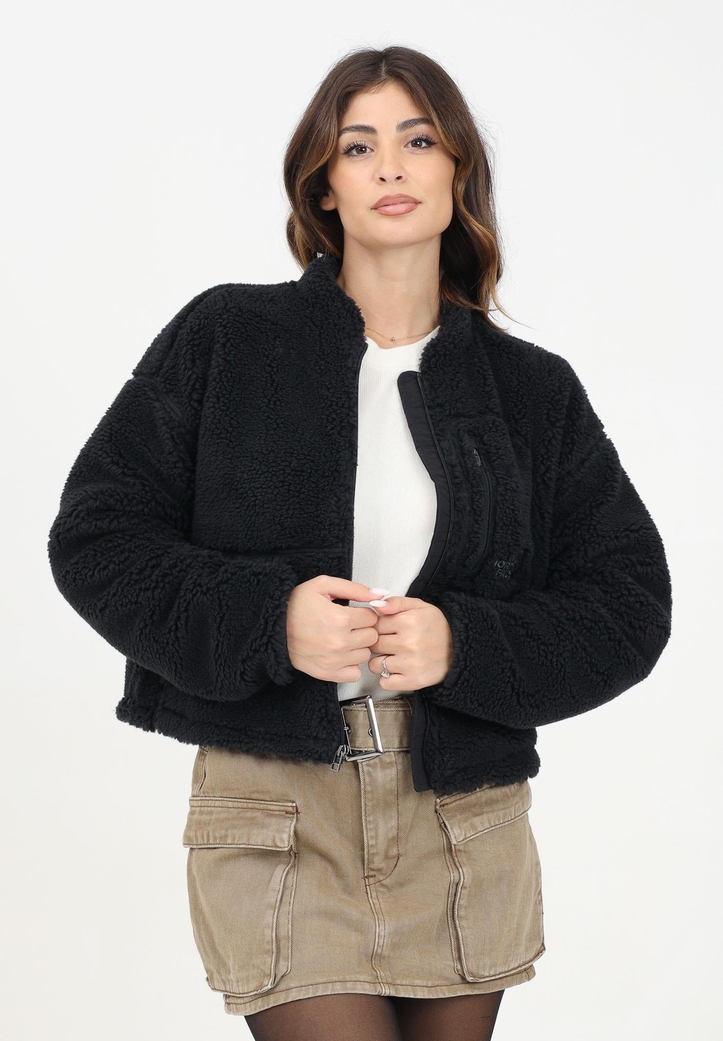 THE NORTH FACE Felpa con zip Extreme Pile nera da donna NF0A88ZBJK31  THE NORTH FACE 