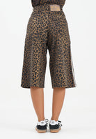 ADIDAS ORIGINALS Bermuda Leopard marrone da donna KA2676  ADIDAS ORIGINALS 