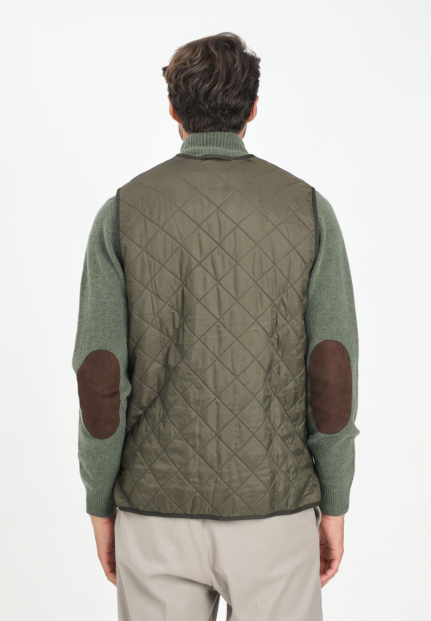 BARBOUR Smanicato Polarquilt verde da uomo da abbinare alla giacca Ashby 252MMLI0002 OL91 BARBOUR 