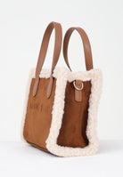 MARC ELLIS Borsa a mano Buby Suede S in morbido suede cuoio da donna BUBY-SUEDE-S DACU MARC ELLIS 