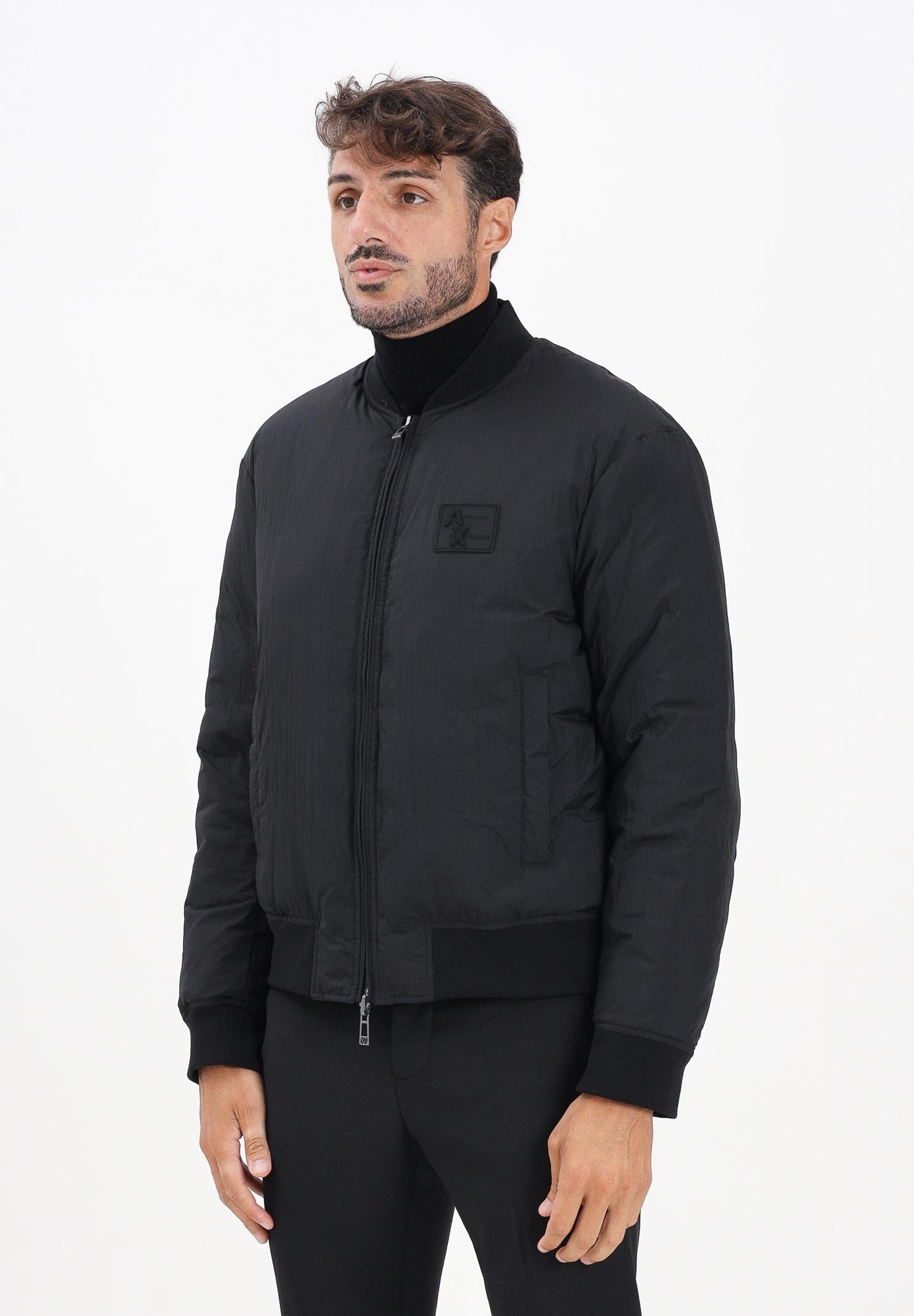 ARMANI EXCHANGE Bomber reversibile nero da uomo XM001104AF16647 UC001 ARMANI EXCHANGE 