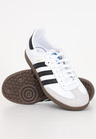 ADIDAS ORIGINALS Sneakers Samba OG bianche per bambino e bambina IE3677 . ADIDAS ORIGINALS 