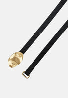 CALVIN KLEIN Cintura nera da donna con fibbia ispirata ai gioielli LV04K7020G UB1 CALVIN KLEIN 