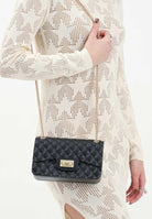 MARC ELLIS Borsa a tracolla Flat Falcon nera da donna FLAT-FALCON BLLIGO MARC ELLIS 