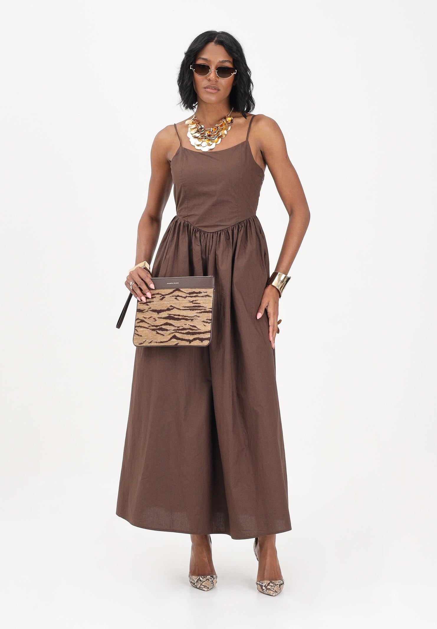 ONLY Abito lungo marrone da donna 15371869 SHBA ONLY 