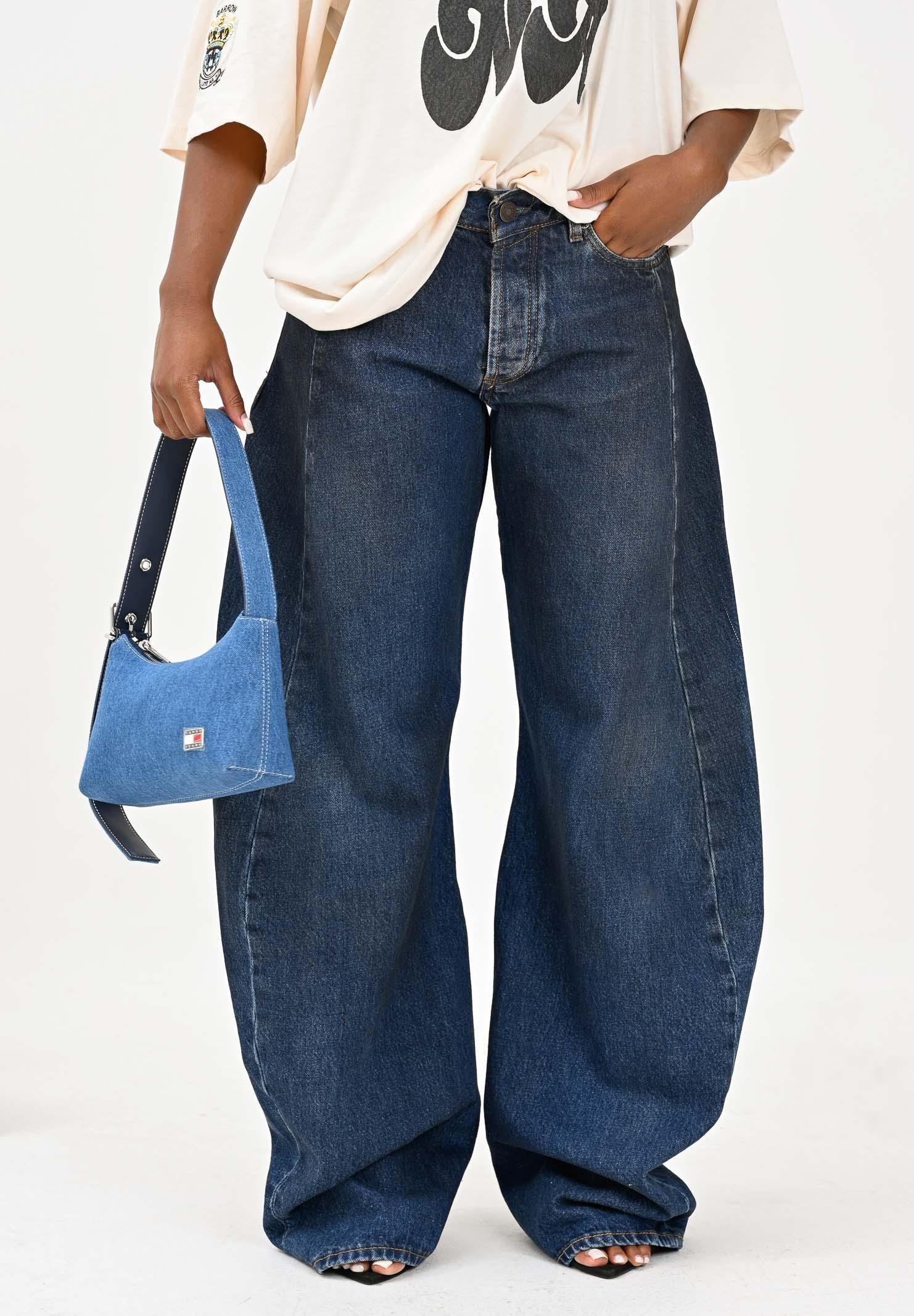 MYEM Jeans Emanuela in denim blu da donna EMANUELA1  MYEM 