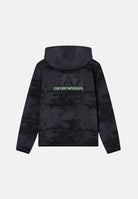 EA7 Felpa con zip grigia da bambino 7B000214AF16549 F8034 EA7 