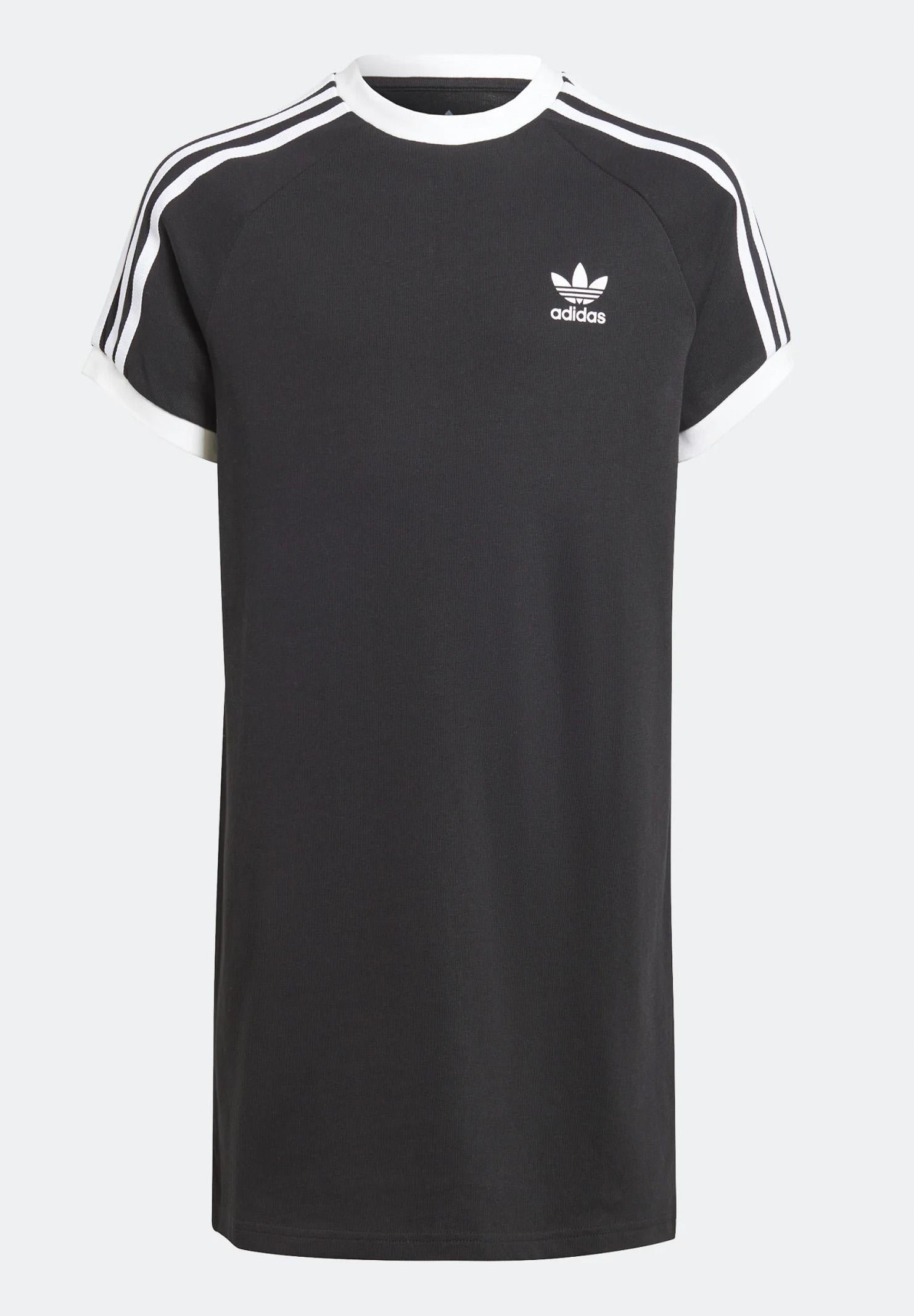Abito Adicolor Tee Nero Bambina - Adidas Originals