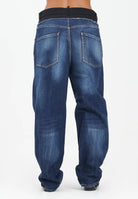 DSQUARED2 Jeans double-fabric in denim blu per donna, ragazzi e bambini DQ3036D0AEZ DQ01 DSQUARED2 