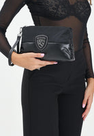 BLAUER Pochette nera da donna con imbottitura e logo F5MIRA01PAD BLK BLAUER 