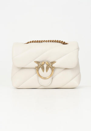 PINKO Borsa a tracolla Mini Love Bag Puff burro da donna 100039A0F2 Z14Q PINKO 