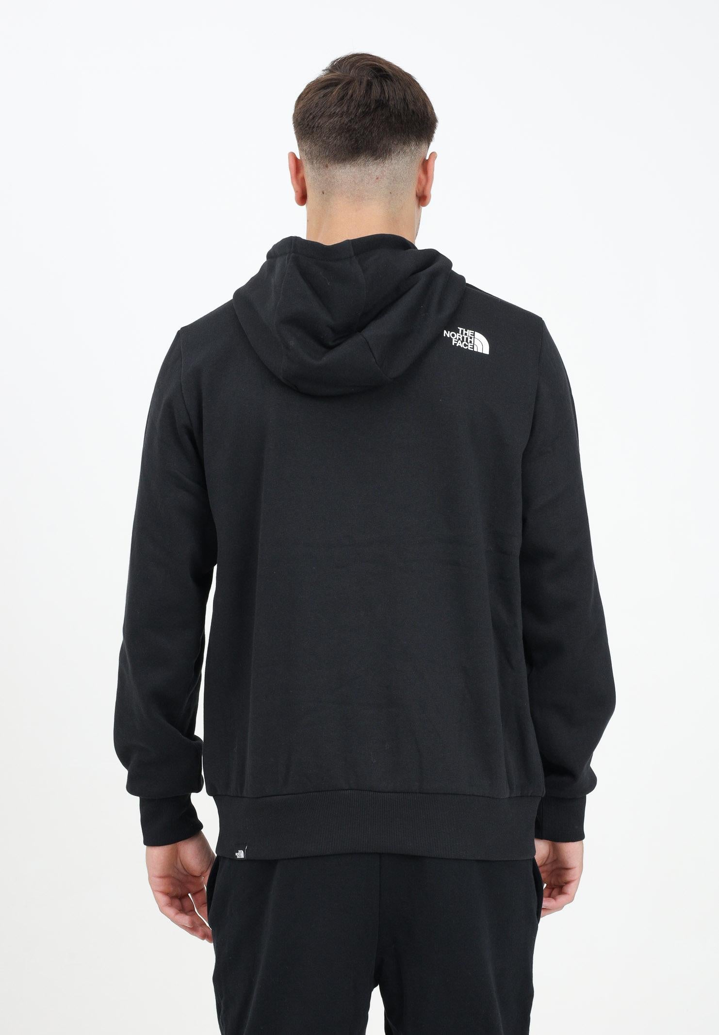 THE NORTH FACE Felpa con cappuccio Fine nera da uomo NF0A89EUJK31  THE NORTH FACE 