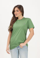 LACOSTE T-shirt a manica corta verde prato per uomo e donna con patch logo TH6709 02M LACOSTE 
