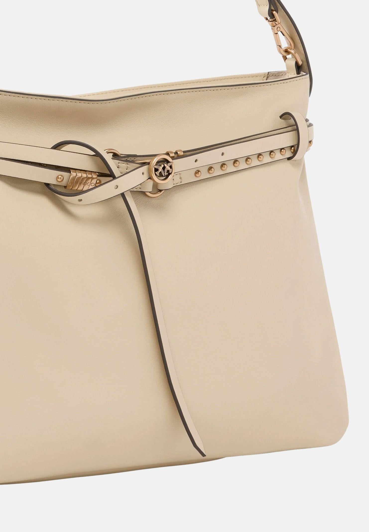 PINKO Borsa a spalla Belt Bag Big beige da donna 105903A0QO C50Q PINKO 