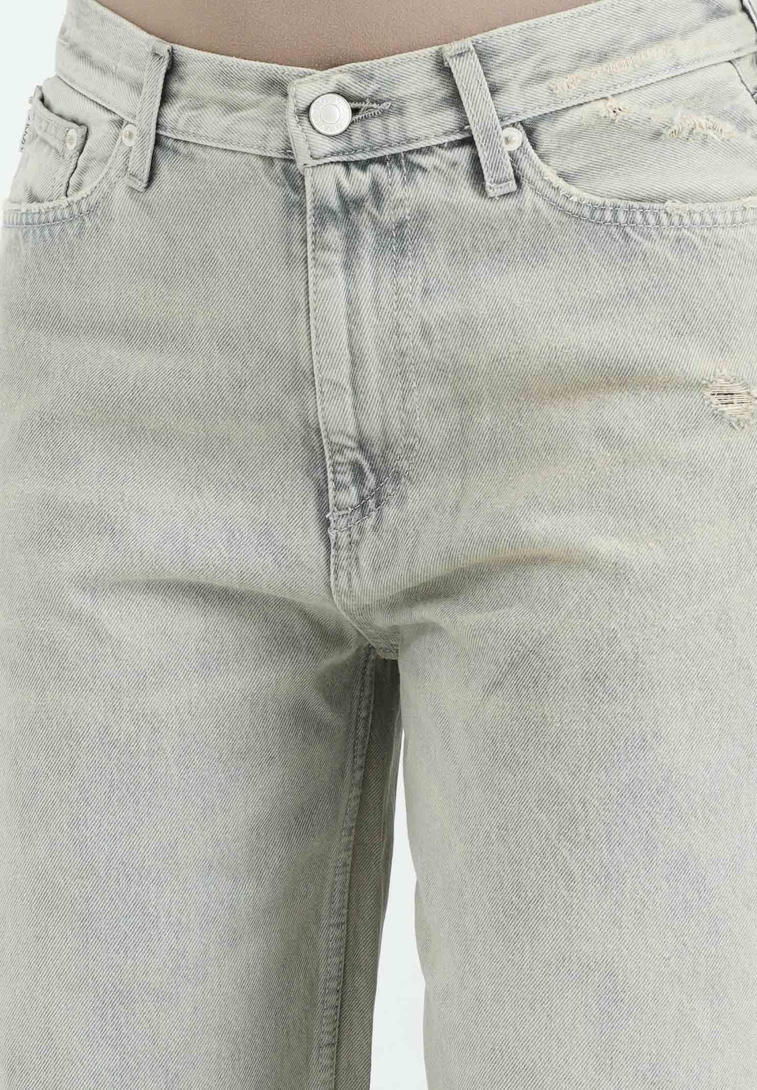 VICOLO Jeans Xenobia in denim vintage da donna DF5053 VU VICOLO 