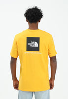 THE NORTH FACE T-shirt a manica corta NSE Reflective Box gialla da uomo NF0A87NPZU31  THE NORTH FACE 