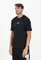 DISCLAIMER T-shirt a manica corta nera da uomo con maxi stampa logo 25IDS55117 NEBI DISCLAIMER 