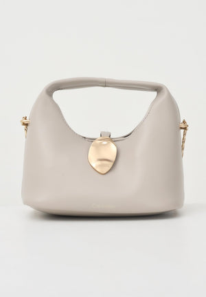 CALVIN KLEIN Borsa a mano sabbia da donna con fibbia LV04K3177G RMU CALVIN KLEIN 