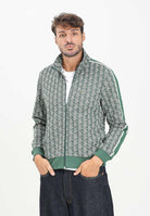 LACOSTE Felpa con zip Paris verde da uomo SH1368 D1R LACOSTE 